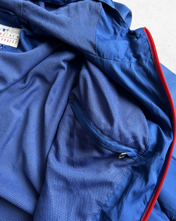 Cortavientos MLB Texas Rangers Azul L