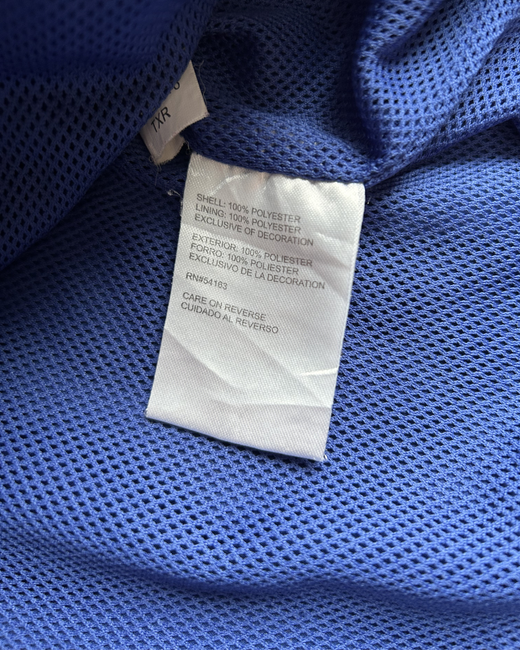 Cortavientos MLB Texas Rangers Azul L