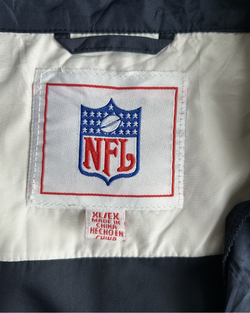Cortavientos NFL New England Patriots Azul XL