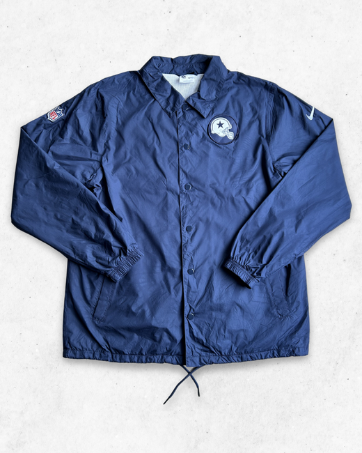 Cortavientos NFL Nike Dallas Cowboys Azul Marino L