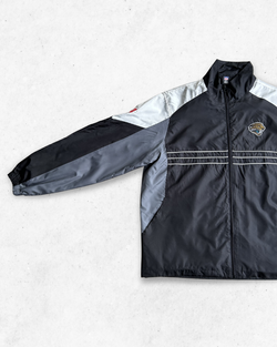 Cortavientos NFL Reebok Jacksonville Jaguars Negro L