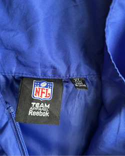 Cortavientos NFL Reebok New York Giants Azul XL
