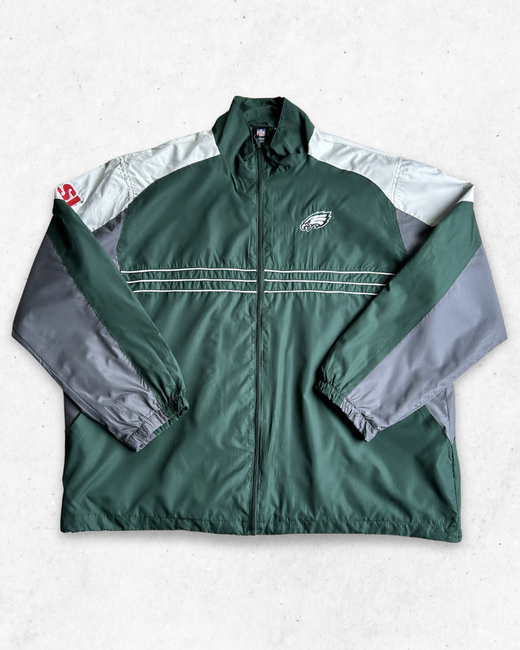 Cortavientos NFL Reebok Philadelphia Eagles Verde XXL