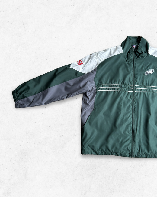 Cortavientos NFL Reebok Philadelphia Eagles Verde XXL