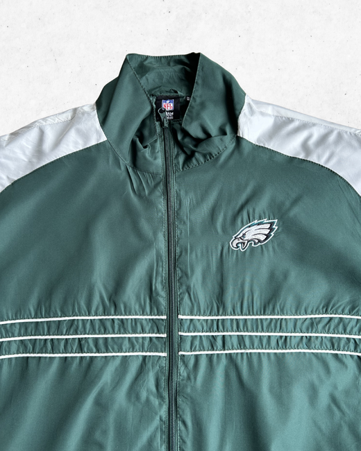 Cortavientos NFL Reebok Philadelphia Eagles Verde XXL