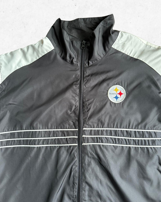 Cortavientos NFL Reebok Pittsburgh Steelers Negro XL - Segunda Mano