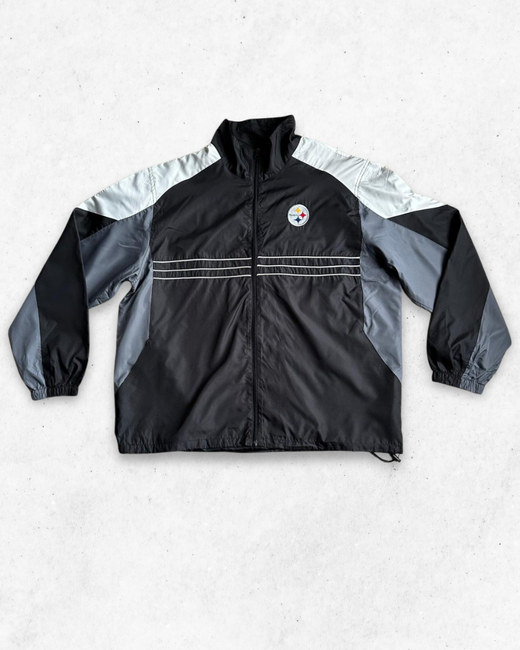 Cortavientos NFL Reebok Pittsburgh Steelers Negro XL - Segunda Mano