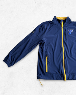 Cortavientos NHL St. Louis Blues Azul Marino L