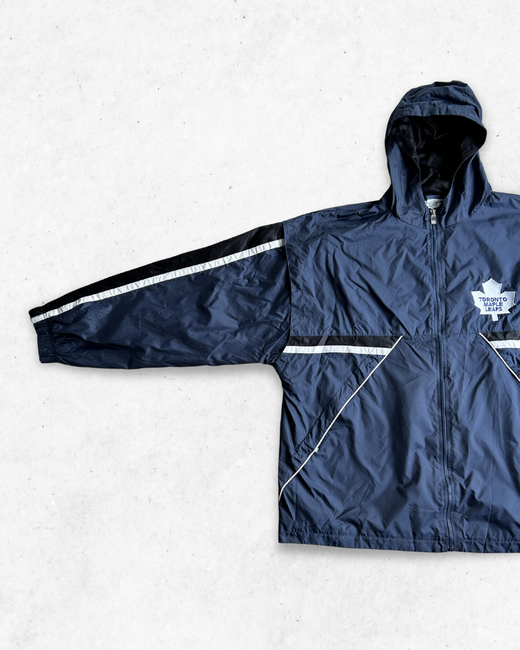Cortavientos NHL Toronto Maple Leafs Azul Marino L