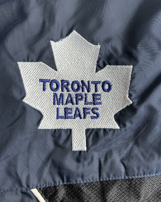 Cortavientos NHL Toronto Maple Leafs Azul Marino L