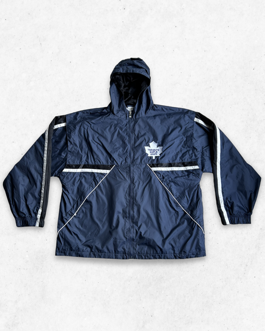 Cortavientos NHL Toronto Maple Leafs Azul Marino L