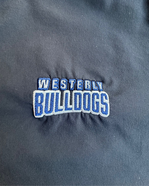 Cortavientos Under Armour Westerly Bulldogs Hombre Negro XXL