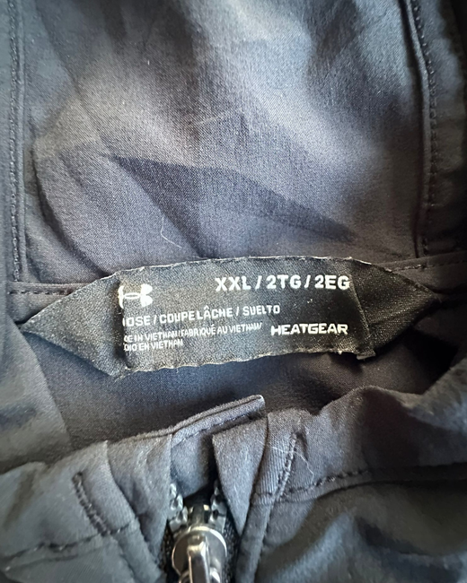 Cortavientos Under Armour Westerly Bulldogs Hombre Negro XXL