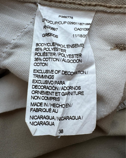 Pantalón Corto Dickies Chino Beige XL