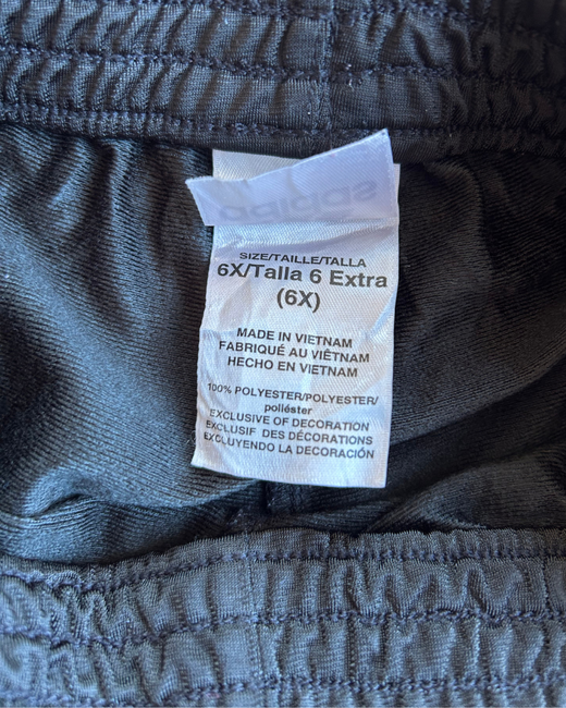 Pantalón deportivo Adidas Niñas Negro Talla 6X