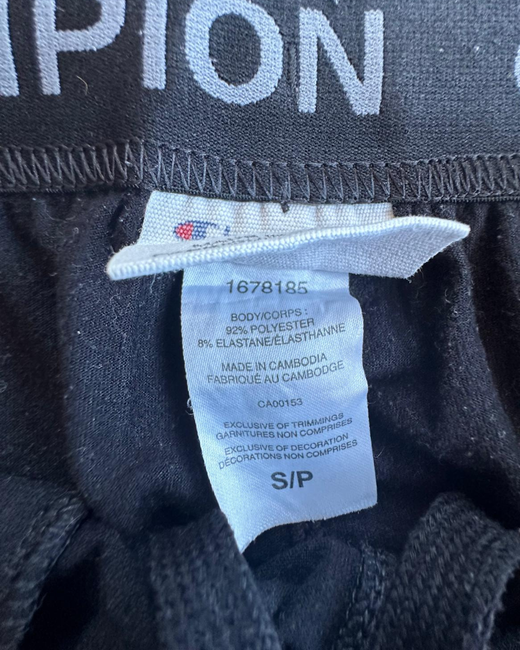 Pantalón Deportivo Champion Negro S