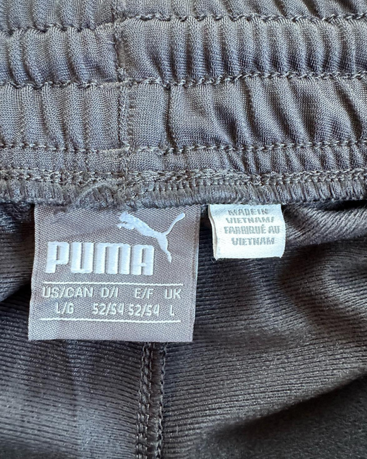 Pantalón Deportivo Puma Gris y Rojo L - Segunda Mano