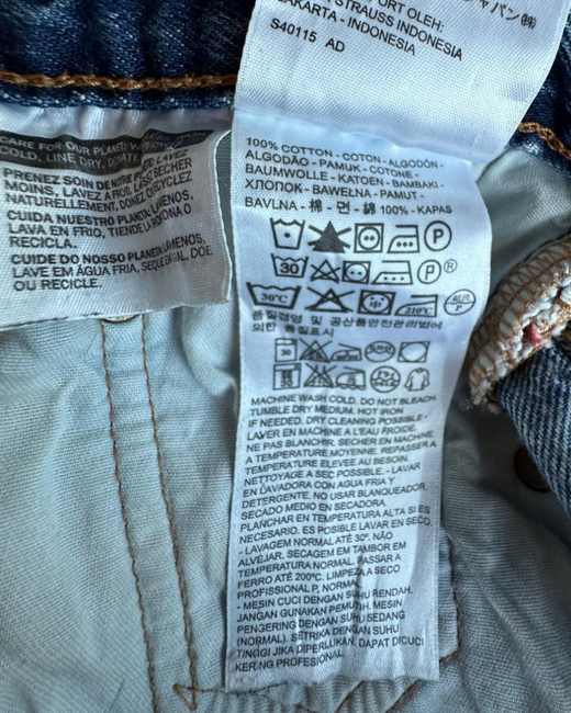 Pantalón Levis 501 Cone Denim Talla W29/L32 M - Segunda Mano