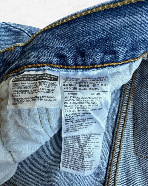 Pantalón Levis 501 Talla W36/L34 L