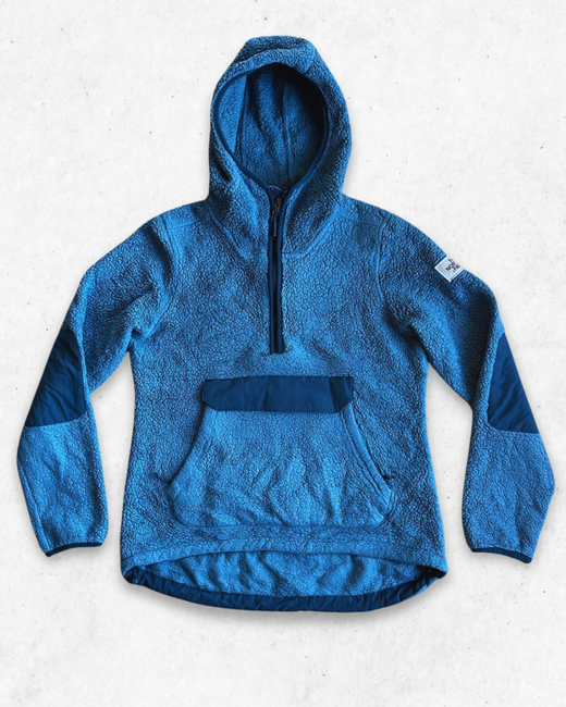 Polar con Capucha The North Face Mujer Verde Azulado S - Segunda Mano