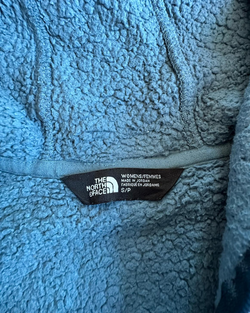 Polar con Capucha The North Face Mujer Verde Azulado S - Segunda Mano