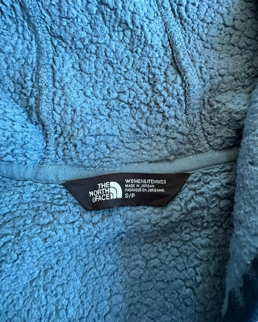 Polar con Capucha The North Face Mujer Verde Azulado S - Segunda Mano