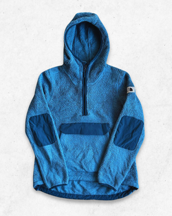 Polar con Capucha The North Face Mujer Verde Azulado S - Segunda Mano