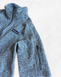 Polar Patagonia Better Sweater Mujer Gris L - Segunda Mano