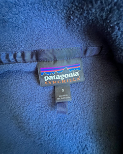 Polar Patagonia Synchilla Mujer Azul S - Segunda Mano