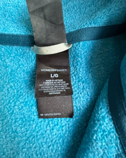 Polar The North Face de Mujer Turquesa L - Segunda Mano