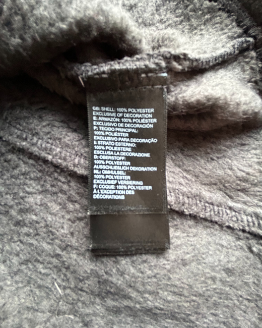 Polar The North Face Gordon Lyons de Mujer Gris S - Segunda Mano