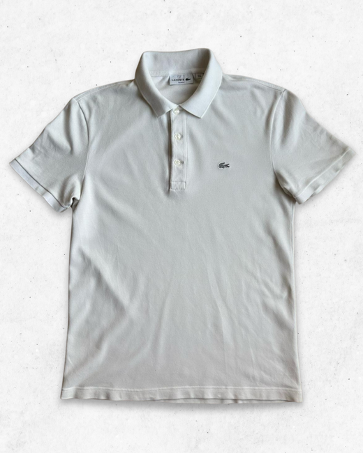 Polo Lacoste Mujer Blanco M
