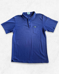 Polo Lacoste Vintage Izod Hombre Azul Marino L