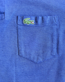 Polo Lacoste Vintage Izod Hombre Azul Marino L