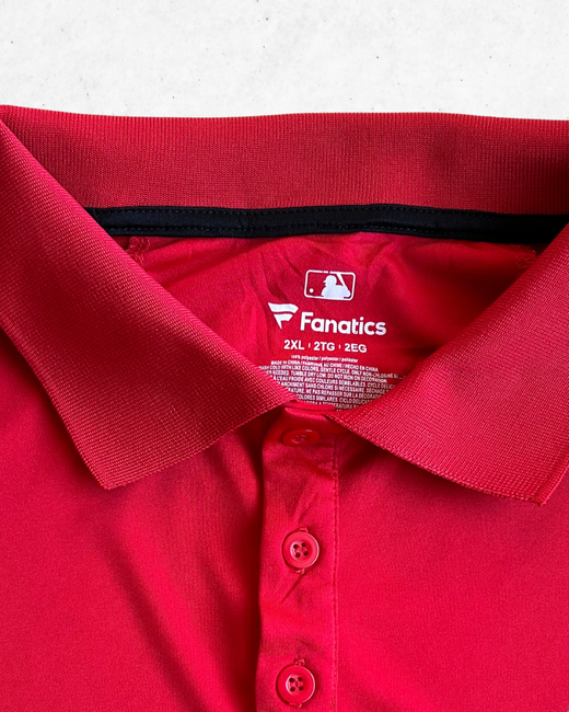 Polo MLB Cincinnati Reds Rojo XXL - Segunda Mano