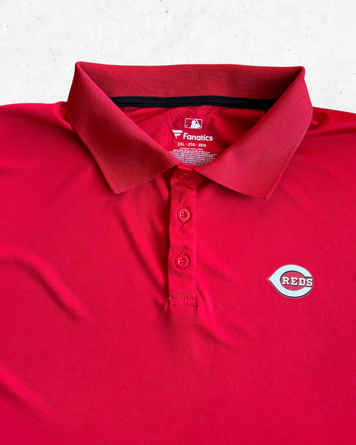 Polo MLB Cincinnati Reds Rojo XXL - Segunda Mano