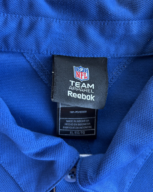 Polo NFL Reebok Indianapolis Colts Hombre Azul XL