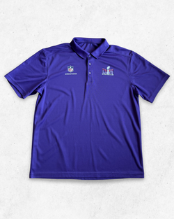 Polo NFL Super Bowl LVIII Staff Morado L