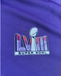 Polo NFL Super Bowl LVIII Staff Morado L