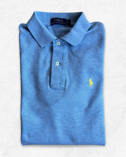 Polo Ralph Lauren Hombre Azul Claro XS