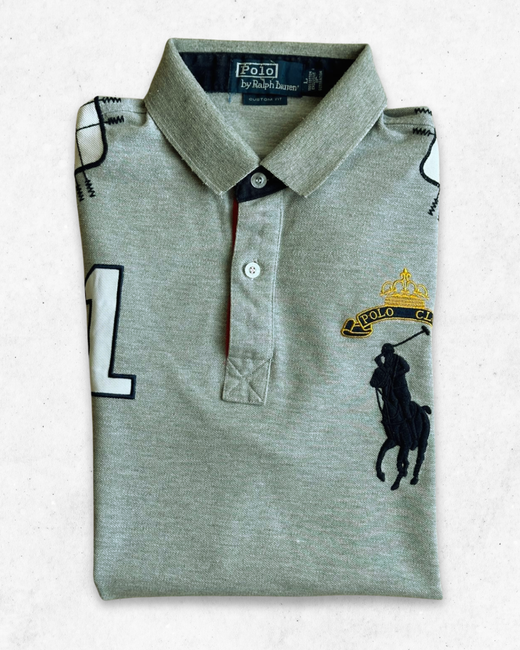 Polo Ralph Lauren Hombre Gris M