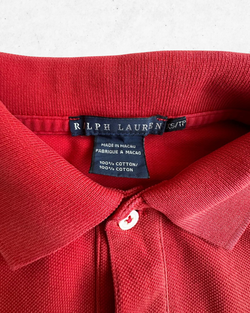 Polo Ralph Lauren Hombre Rojo XS