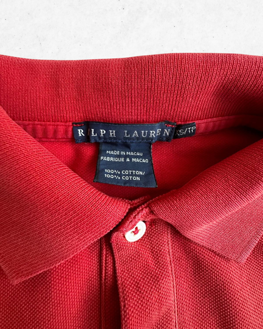 Polo Ralph Lauren Hombre Rojo XS