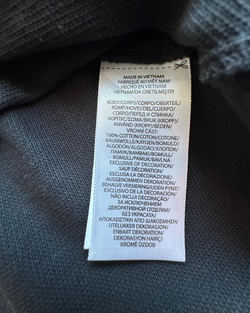 Polo Ralph Lauren Mujer Negro Escudo New York XL