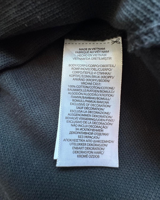 Polo Ralph Lauren Mujer Negro Escudo New York XL