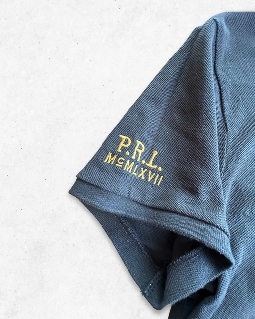 Polo Ralph Lauren Mujer Negro Escudo New York XL