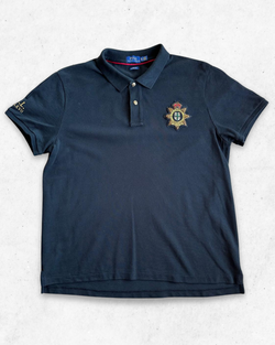 Polo Ralph Lauren Mujer Negro Escudo New York XL