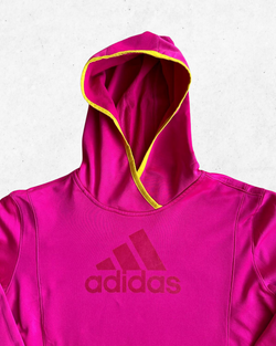 Sudadera Deportiva Adidas Mujer Fucsia M - Segunda Mano