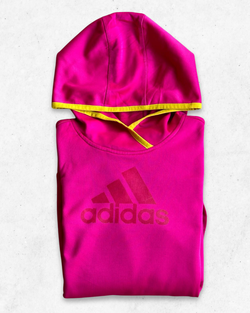 Sudadera Deportiva Adidas Mujer Fucsia M - Segunda Mano