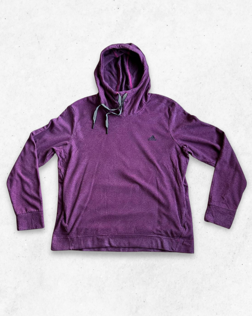Sudadera Deportiva Adidas Mujer Morado XL - Segunda Mano